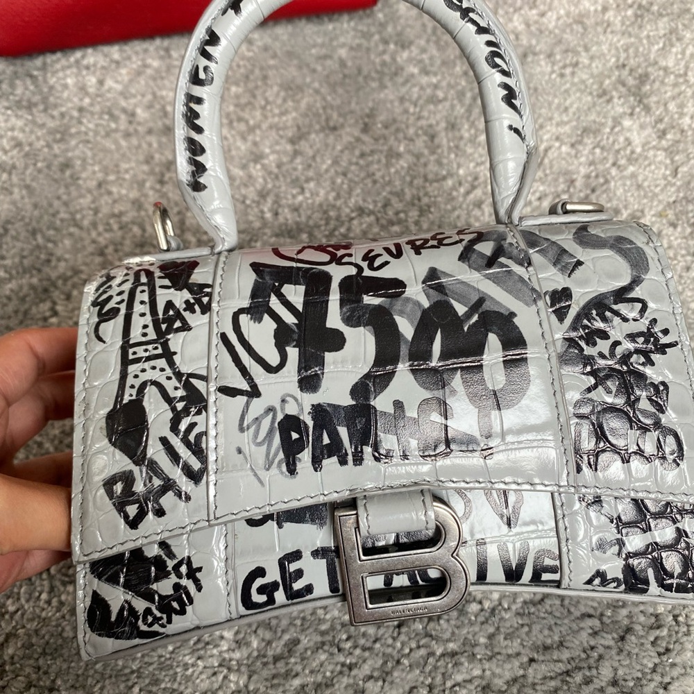 Xs balenciaga hourglass mini bag